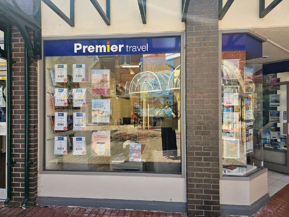Customer collecting travel money from a local bureau