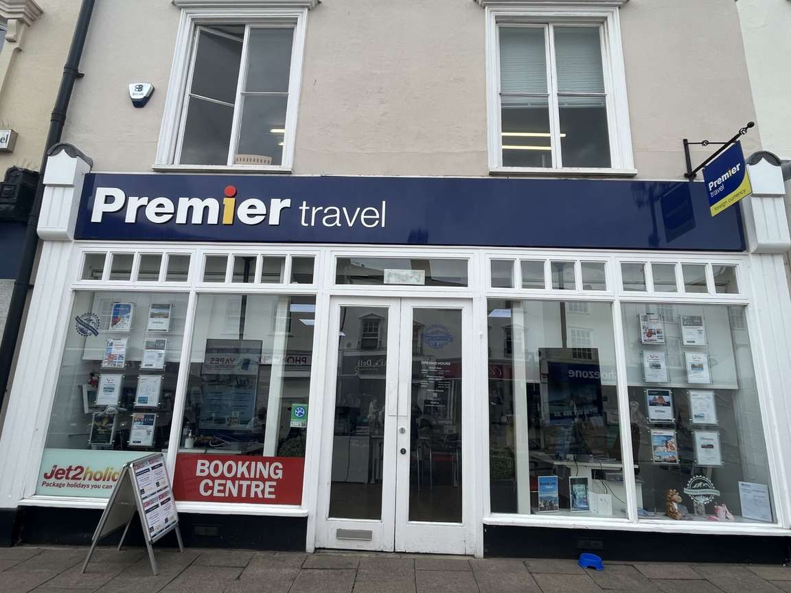 Customer collecting travel money from a local bureau