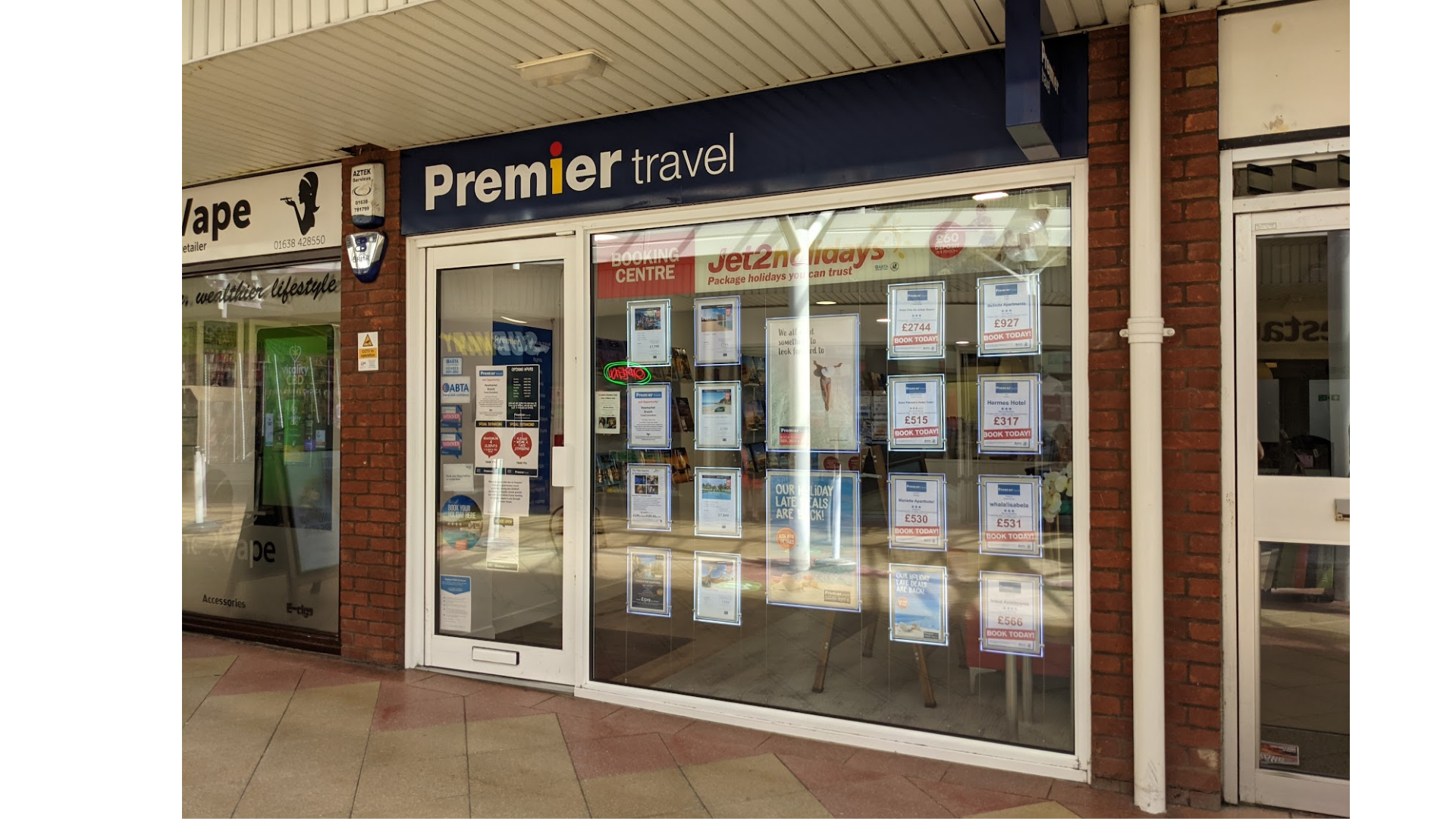 Customer collecting travel money from a local bureau